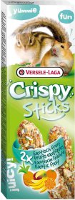 VERSELE-LAGA палочки для хомяков и белок Crispy с экзотическими фруктами 2х55 г