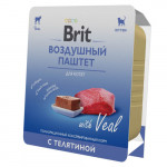 Brit Premium лам 100гр Воздушный паштет д/котят Kitten Телятина 