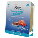Brit Premium by Nature Sterilized Паштет с форелью для стерилизованных кошек 100 гр