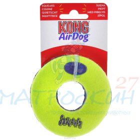 Kong игрушка для собак Air Кольцо среднее 12 см
