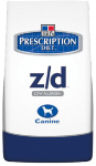 Hill's Prescription Diet Canine z/d Low Allergen Диета для собак при пищевой аллергии (гипоаллергенный) 3 кг
