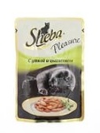 Sheba Pleasure пауч 85 гр Утка/Цыплёнок