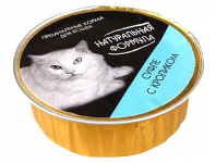 Натуральная формула лам. 100 гр. для кошек Суфле с кроликом