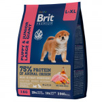 Brit Premium д/щен Puppy&Junior L+XL д/круп/гигант пород Курица