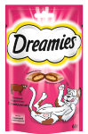 Dreamies лакомство для кошек подушечки с говядиной  