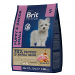 Brit Premium д/щен Puppy&Junior S д/мелк пород Курица