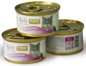 Brit Care Тунец и Лосось конс 80 г.