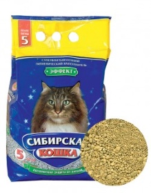 Сибирская кошка-Эффект Впитывающий наполнитель