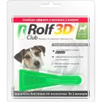Rolf Club 3D Капли инсектоакарицидные д/соб 4-10кг 1пип. 