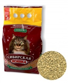 Сибирская кошка - Универсал Впитывающий наполнитель