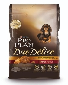 ProPlan Duo Delice для собак мелких пород Курица/Рис