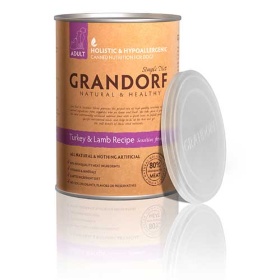 GRANDORF Консервы для собак с индейкой и ягненком Adult Turkey&Lamb Recipe