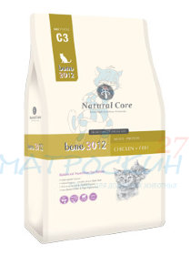 Natural Core Бенэ 3012 Мультипротеиновый корм для кошек всех возрастов, гранула 6,5мм
