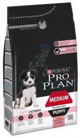 ProPlan Medium Puppy для щенков средних пород Ягненок (чувствительное пищеварение)