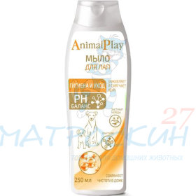 Animal Play Жидкое мыло для лап D-пантенолом и экстрактом череды 250мл