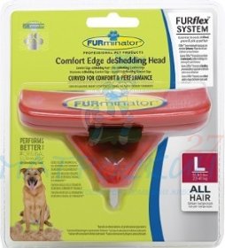 FURminator FURflex насадка против линьки L, для собак крупных пород