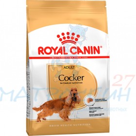 Royal Canin COCKER ADULT для собак породы кокер-спаниель