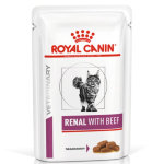 Royal Canin RENAL с говядиной (пауч для кошек с почечной недостаточностью) 100 гр