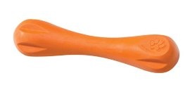 Zogoflex игрушка для собак гантеля Hurley S 15 см оранжевая