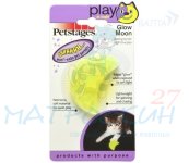Petstages игрушка для кошек "ОРКА луна" 6 см светящаяся в темноте