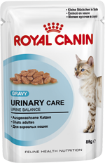 Royal Canin URINARY CARE пауч в соусе (для кошек, склонных к развитию мочекаменной болезни)