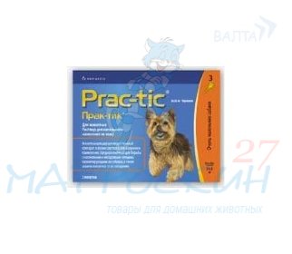  Elanco Прак-тик для собак  2-4,5 кг (3 пипетки)