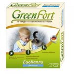 Green Fort БиоКапли от блох д/кошек 1 пипетка 