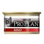 ProPlan консервы Adult ж/б 85г (для взрослых кошек) 