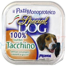 Special Dog консервы для собак паштет из 100% мяса индейки 150 г