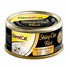 Shiny Cat Filet конс 70гр д/к Цыпленок с манго