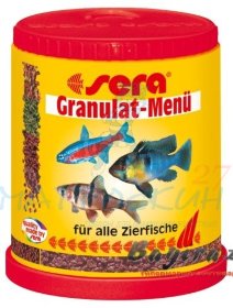 Sera Корм д/рыб Granulat Menu гранулы 4 вида 150мл 66гр