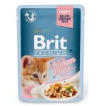 Brit Premium пауч 85гр д/кот Курица/Соус