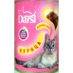 Darsi - конс д/к Курица кусочки в соусе 415 гр