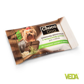 Choco Dog лак-тво д/с шоколад молочный с воздушным рисом 15 гр