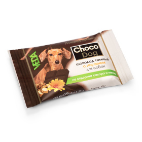 Choco Dog лак-тво д/с шоколад черный с инулином 15 гр