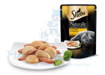 Sheba Naturalle пауч 80 гр Цельные кусочки Из курицы и индейки