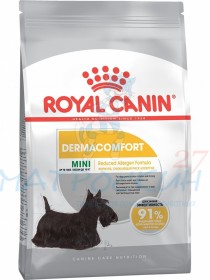 Royal Canin MINI DERMACOMFORT для собак мелких пород (с чувствительной кожей)