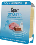 Брит Премиум лам 100г д/щен Воздушный паштет Starter Индейка