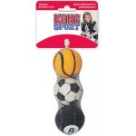Kong игрушка для собак Air Sport Теннисный мяч очень маленький (3 шт) 4 см