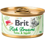 Brit Fish Dreams конс 80гр д/кош Форель/Тунец 