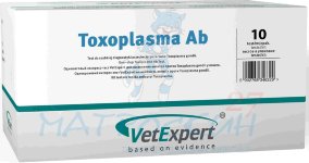 VetExpert тест Toxoplasma Ab для выявления антител против токсоплазм у кошек