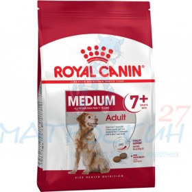 Royal Canin MEDIUM ADULT 7+ для собак средних пород (от 7 до 10 лет)