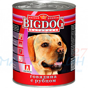 Зоогурман Big Dog конс 850гр д/соб Говядина с рубцом 