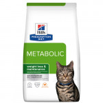 Hill's Prescription Diet Metabolic Сухой диетический корм для кошек для снижения и контроля веса с курицей