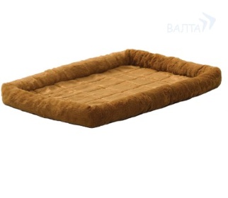 Midwest лежанка Pet Bed меховая 122х76 см коричневая