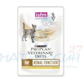 Purina VetDiet NF пауч для кошек при патологии почек (с курицей), 85 г 