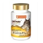 Unitabs Витамины BiotinPlus д/кош с Q10 120таб