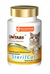 Unitabs Витамины SterilCat с Q10 д/кош 120таб 