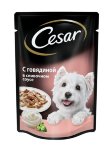 Cesar пауч для собак Говядина/кролик/шпинат 