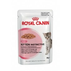 Royal Canin KITTEN INSTINCTIVE пауч в соусе (для котят от 4 до 12 мес)